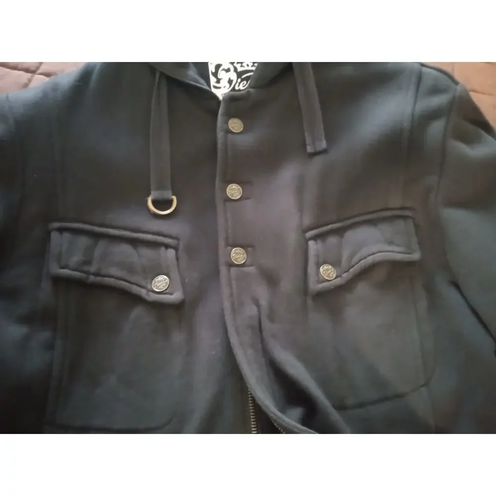 Diesel Vintage Cotton Heavy Hoodie NWOT XL - Picture 13 of 16